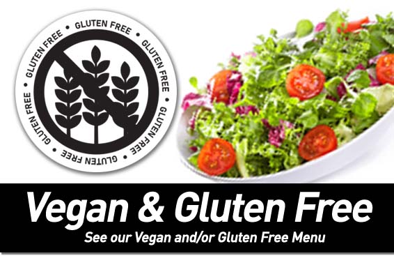 info for vegans and/or people on a gluten-free diet